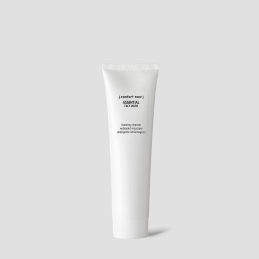 Essential Face Wash, face wash, limpeza, rosto, pele, essential, comfort zone limpeza pele