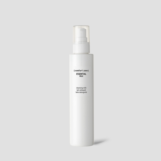 Essential Milk, milk, limpeza, leite de limpeza, essential, comfort zone limpeza, rosto