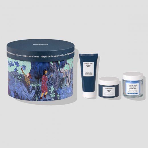 Night Garden, renight, hydramemory, gift collection, comfort zone gift collection, pele hidratada, hidratação, noite