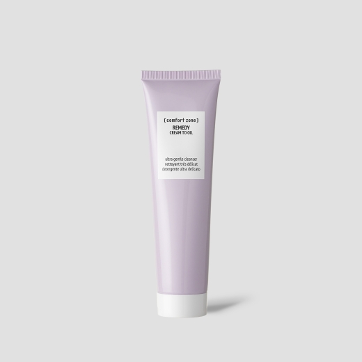 Remedy Cream to Oil, pele sensível, sensibilidade, pele rosácea, remedy, comfort zone remedy, cream to oil, creme limpeza, limpeza, suavizante