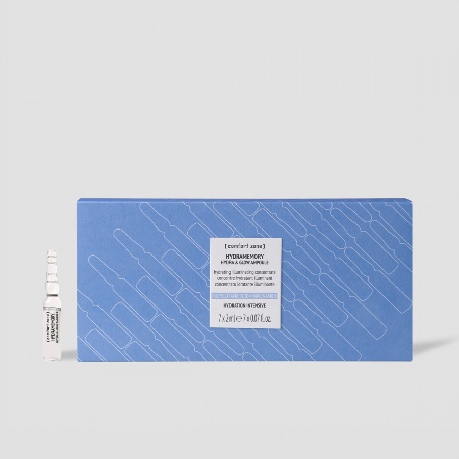 Hydramemory Hydra & Glow Ampolas, ampolas, hidratação, hidratante, boost hidratação, hydramemory, hydra & glow