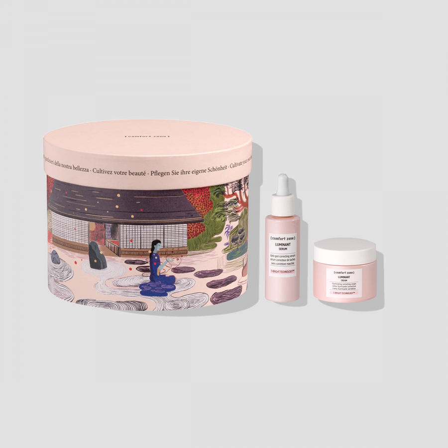 Zen Garden, Linha Luminant, Luminant, Gift Collection, manchas, manchas escuras, hiperpigmentação, luminant cream, luminant serum